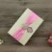 Silk Invitation Rectangle Wedding Invitation Card Customized 